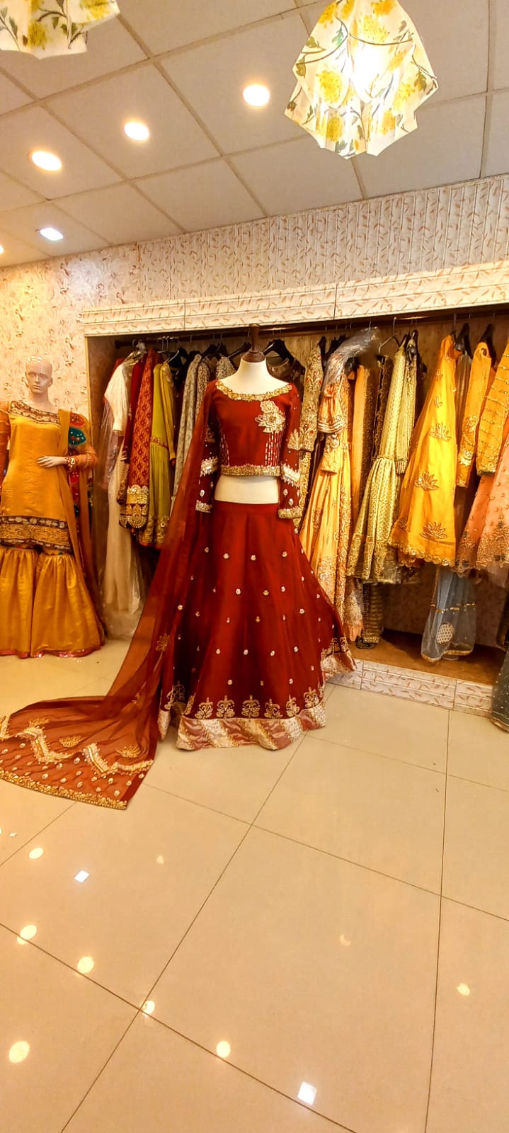 Crimson Charm Lehenga Choli