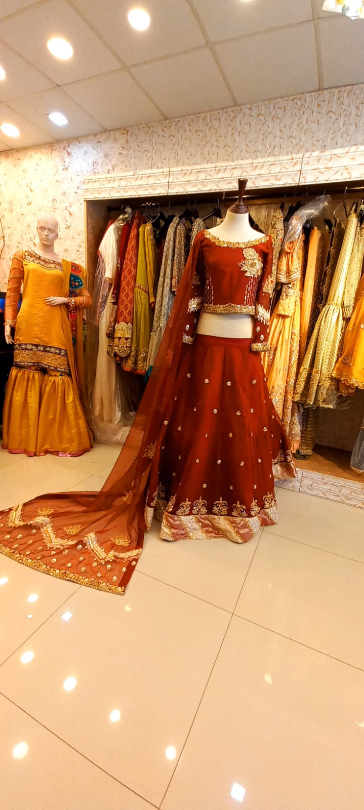 Crimson Charm Lehenga Choli