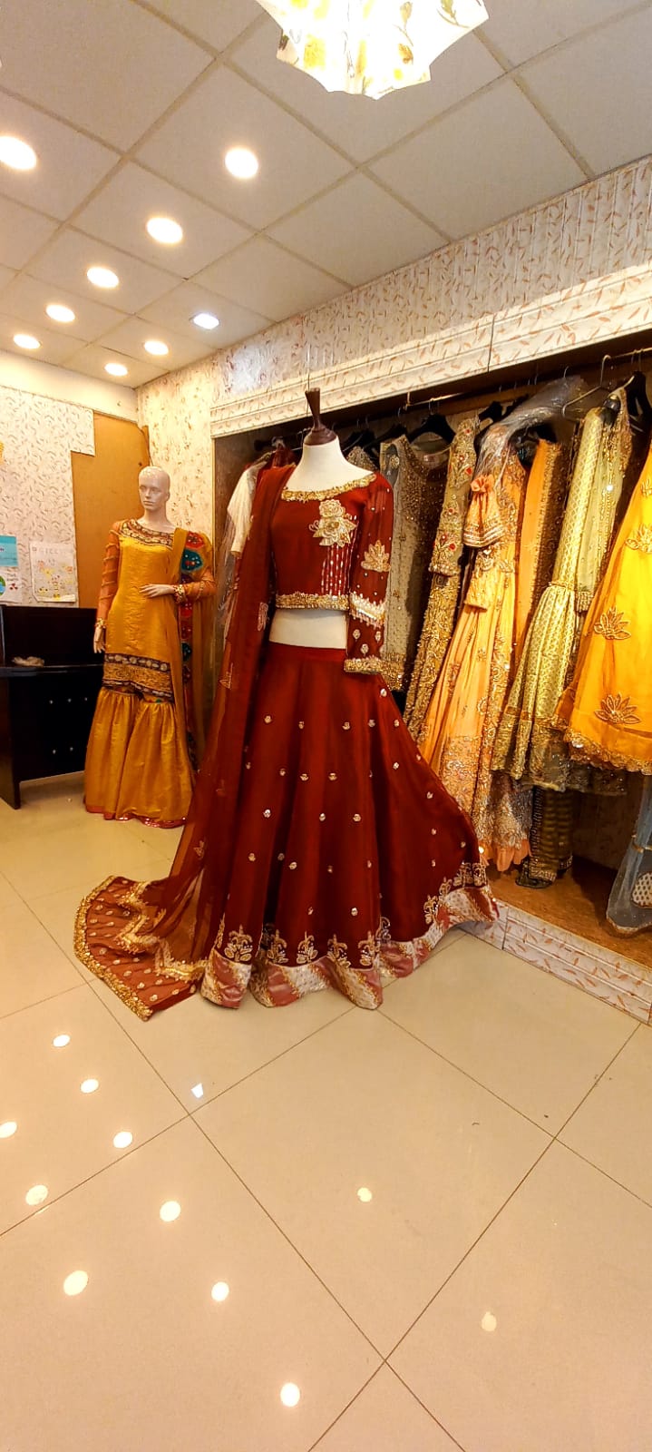 Crimson Charm Lehenga Choli