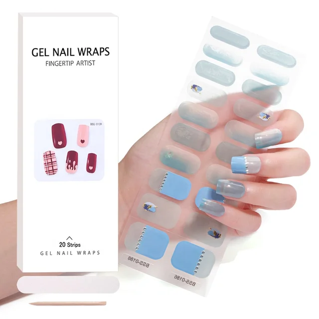 UV Gel Nail Stickers 5