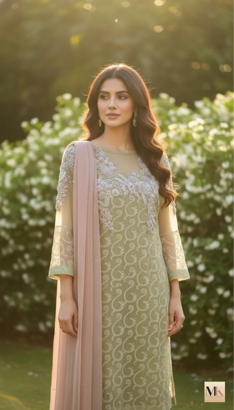 Nahl, luxury pret by Maira Khan