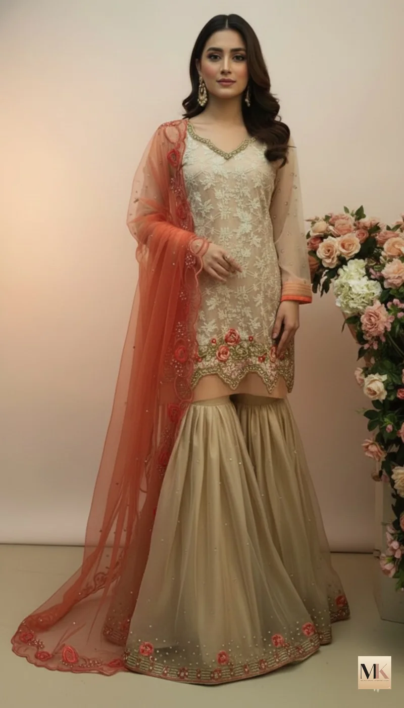 Noorah, luxury pret by Maira Khan