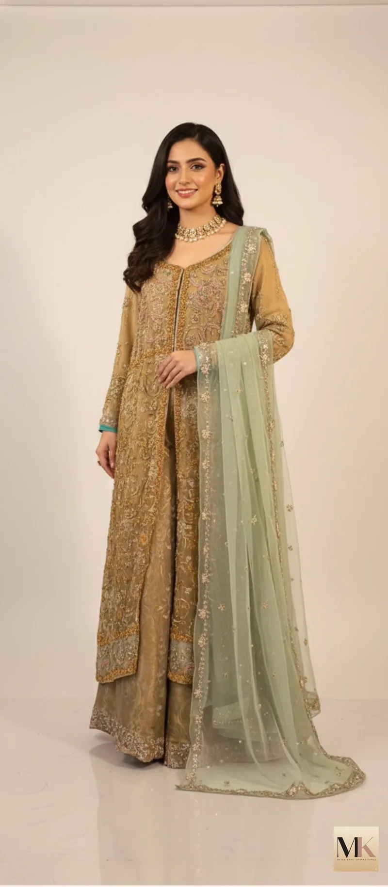Sunehri Noor, bridal by Maira Khan