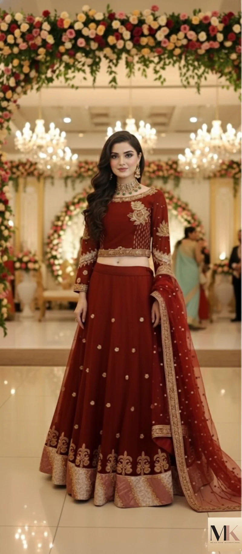 Zar-e-Ishq, heavy pret by Maira Khan