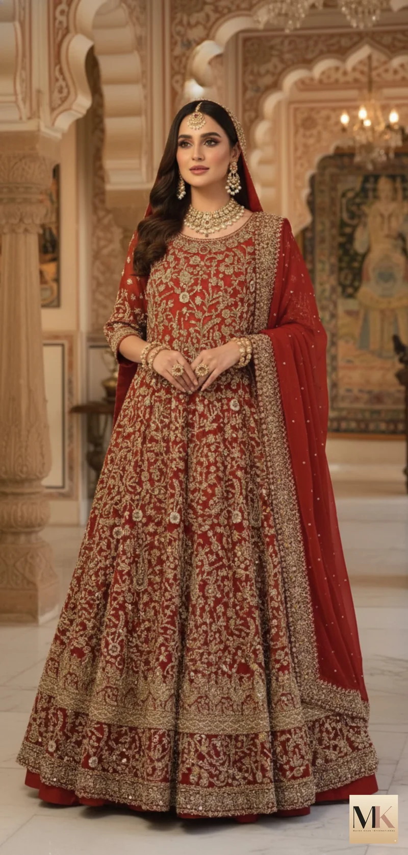 Zar-e-Mehfil, bridal by Maira Khan