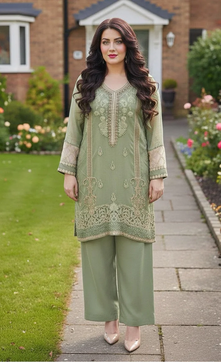 Zar-e-Zaitoon, luxury pret by Maira Khan