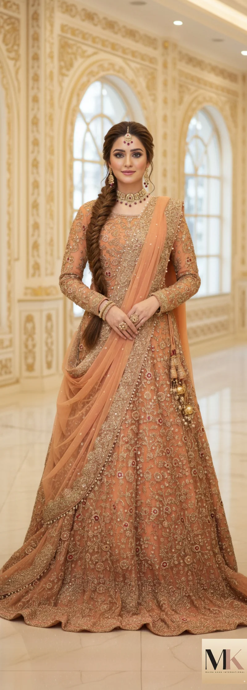 Zarafshan, bridal by Maira Khan